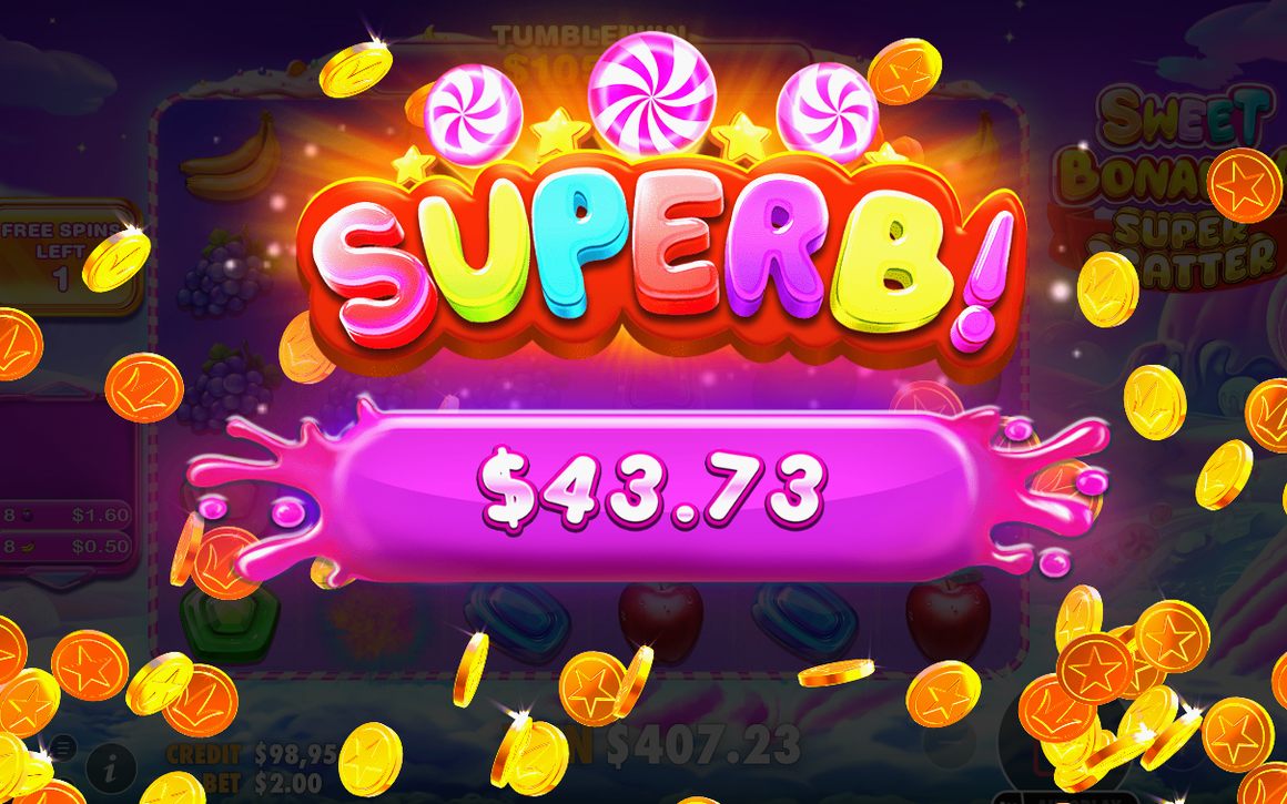 Under Free Spins: tumble och MULTIPLIER BOMB i samma runda